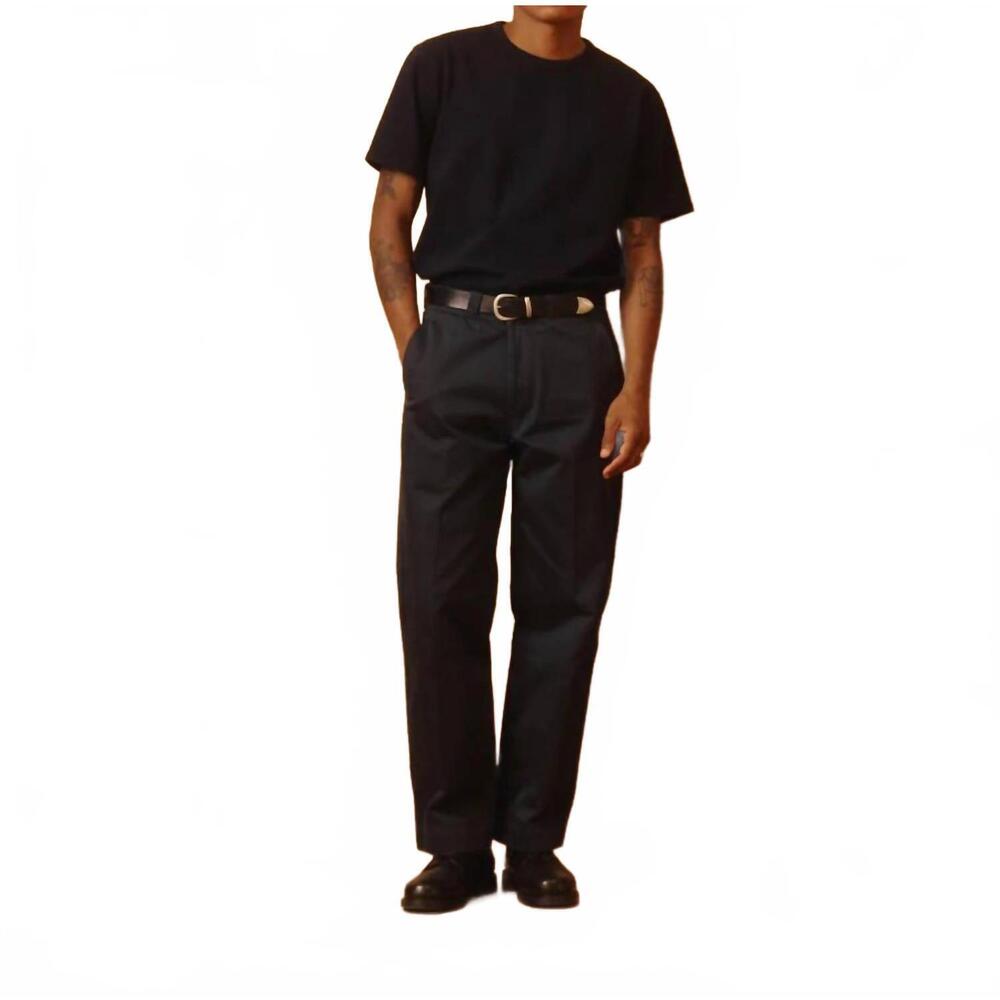 NEW KNICKERBOCKER canal tapered twillform pant in deep navy